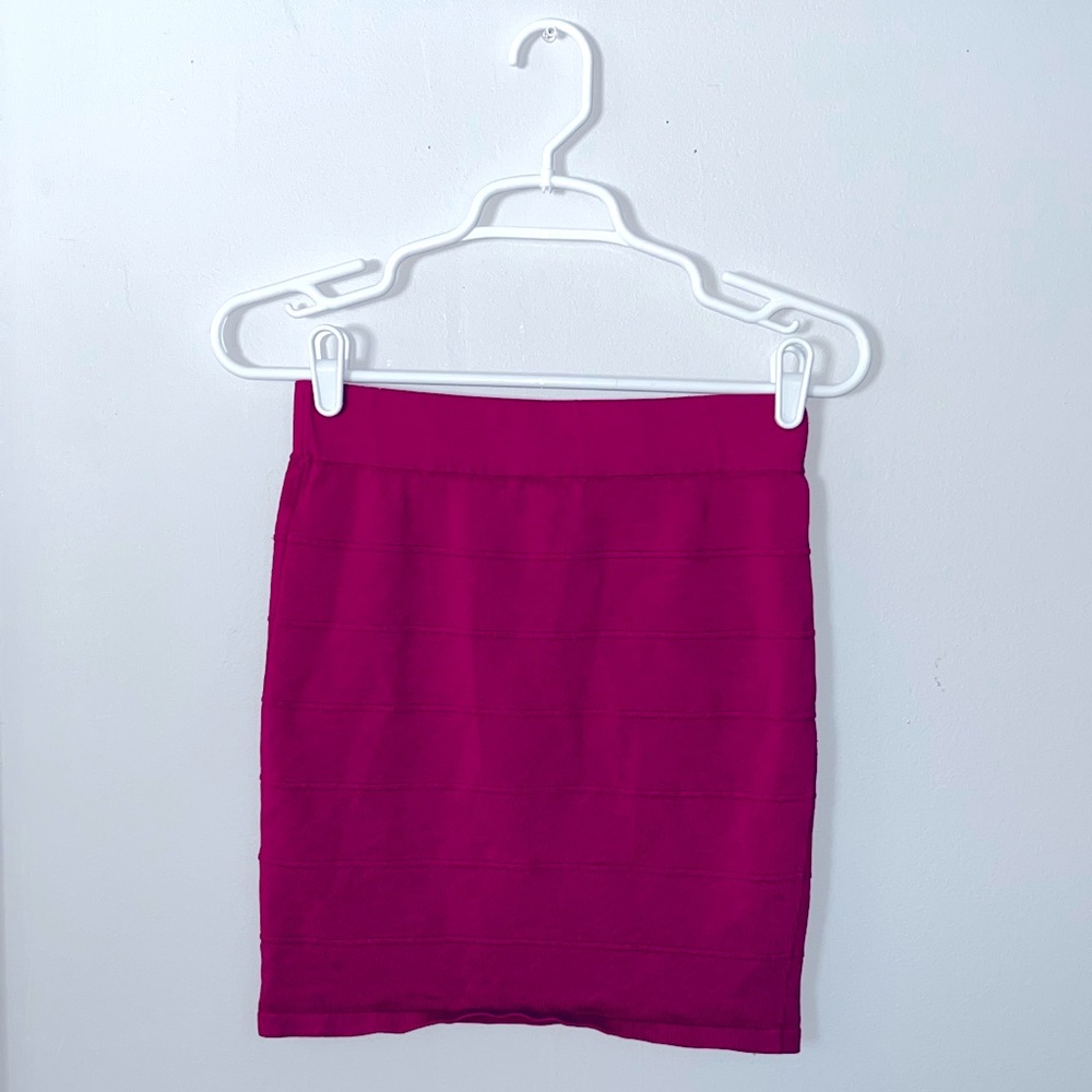 Hot Pink Forever 21 Tight Mini Skirt 💗